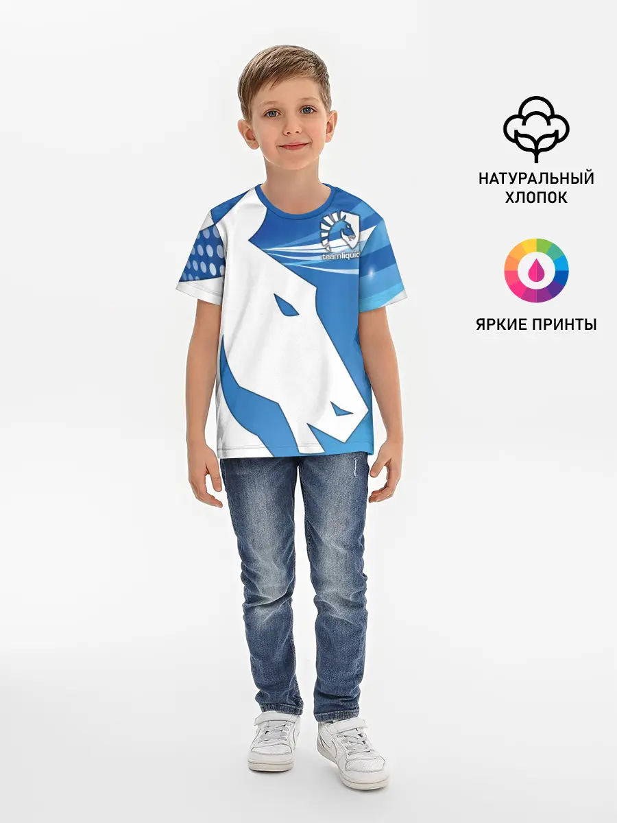 Детская базовая футболка / Team Liquid