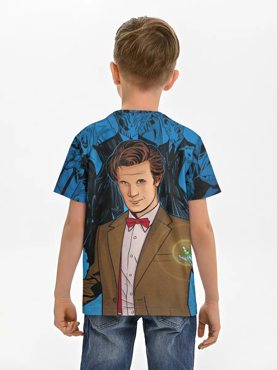 Детская базовая футболка / Доктор Кто