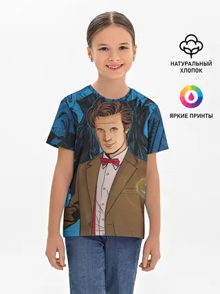 Детская базовая футболка / Доктор Кто