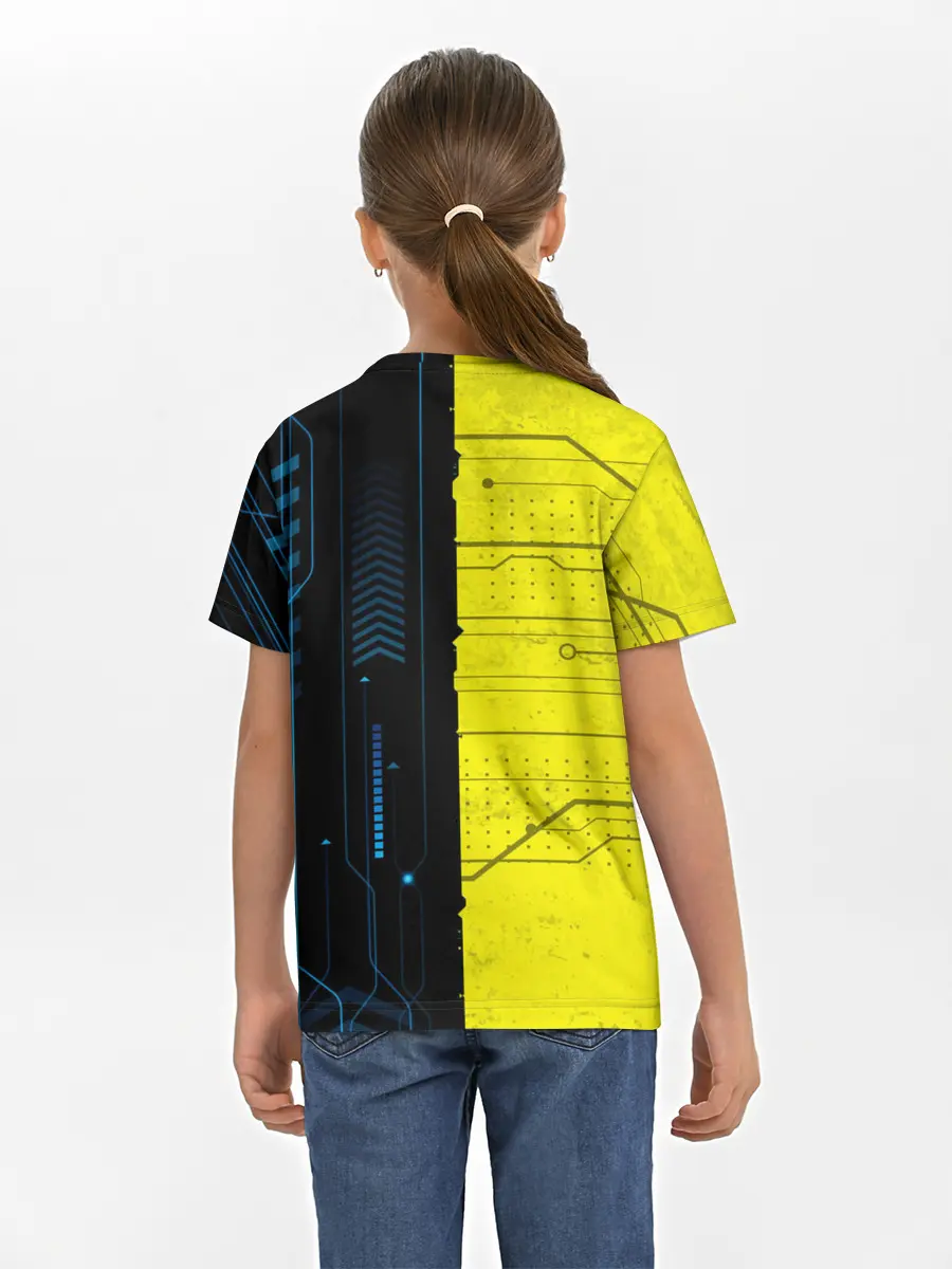 Детская базовая футболка / CYBERPUNK 2077