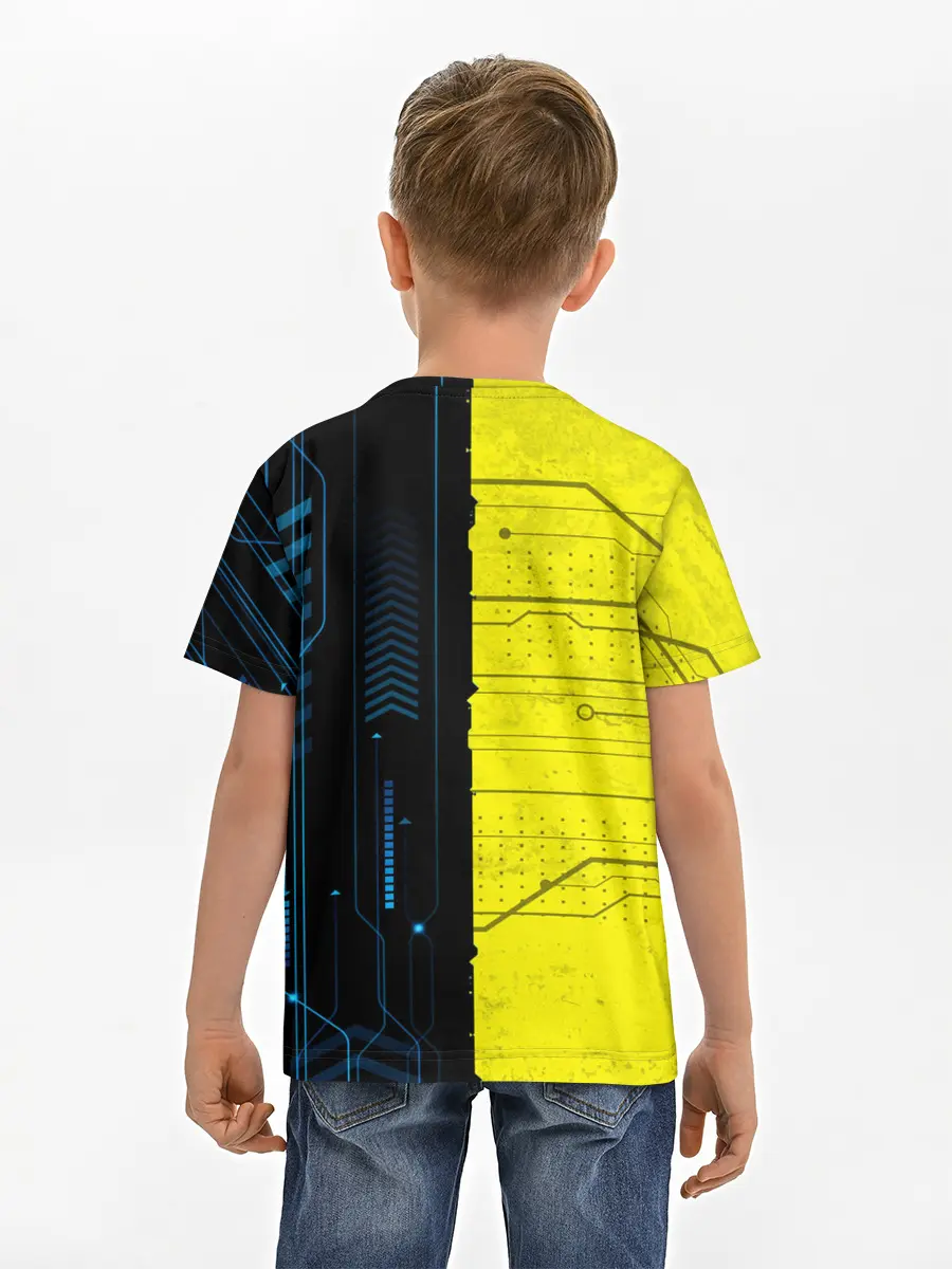 Детская базовая футболка / CYBERPUNK 2077
