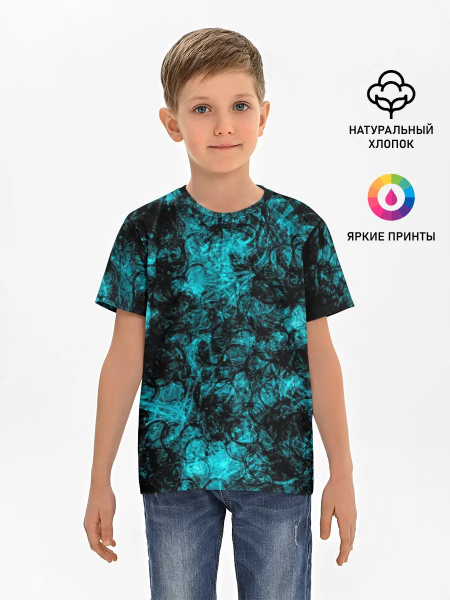 Детская базовая футболка / Кроваво-грязные пятна