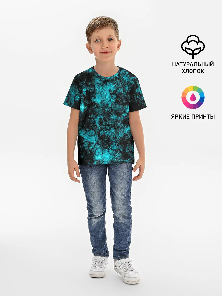 Детская базовая футболка / Кроваво-грязные пятна