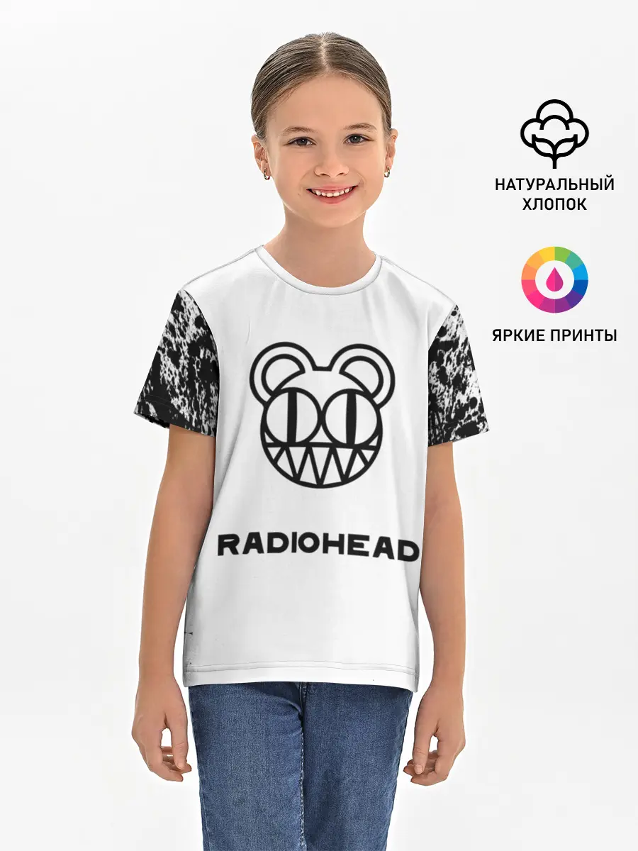 Детская базовая футболка / radiohead