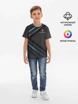 Детская базовая футболка / PORSCHE | ПОРШЕ