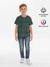 Детская базовая футболка / Шотландка