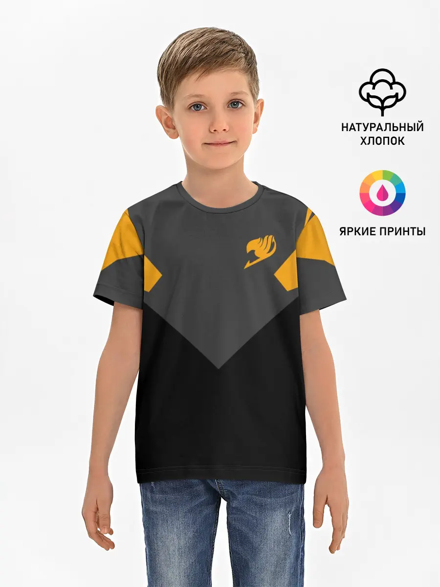 Детская базовая футболка / Хвост Феи абстрация