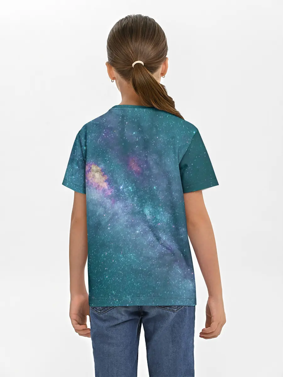Детская базовая футболка / Млечный путь