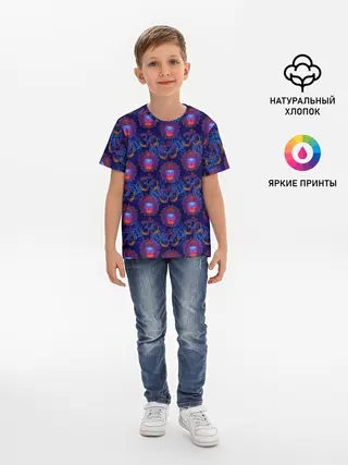 Детская базовая футболка / Будда