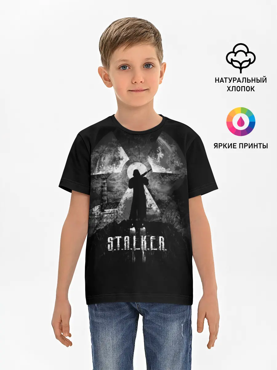Детская базовая футболка / S.T.A.L.K.E.R.