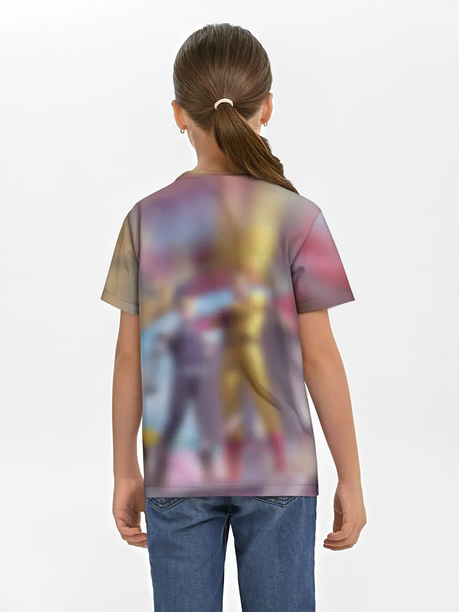 Детская базовая футболка / FREEFIRE | САЙТАМА