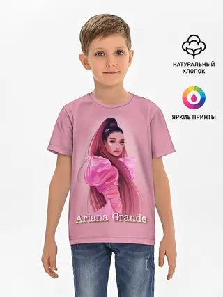 Детская базовая футболка / Ariana Grande