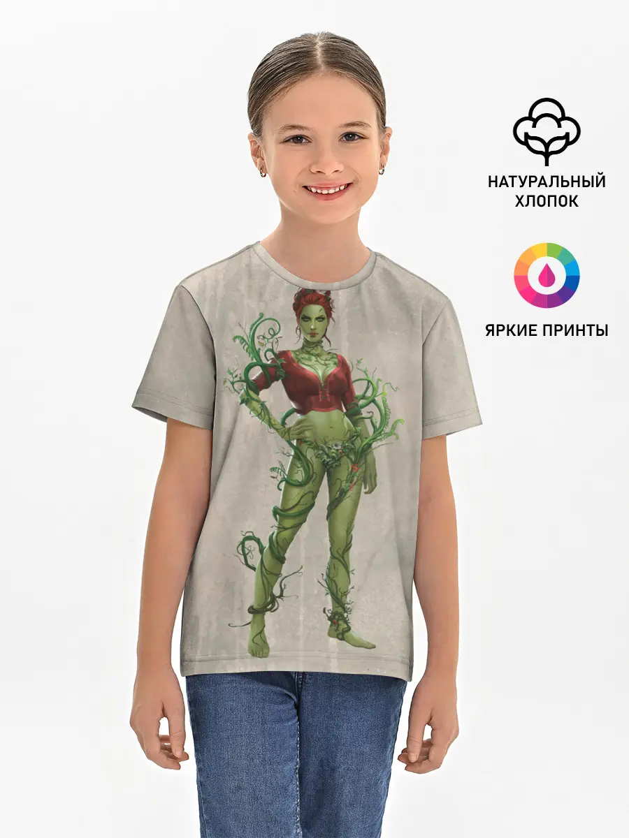 Детская базовая футболка / Poison Ivy