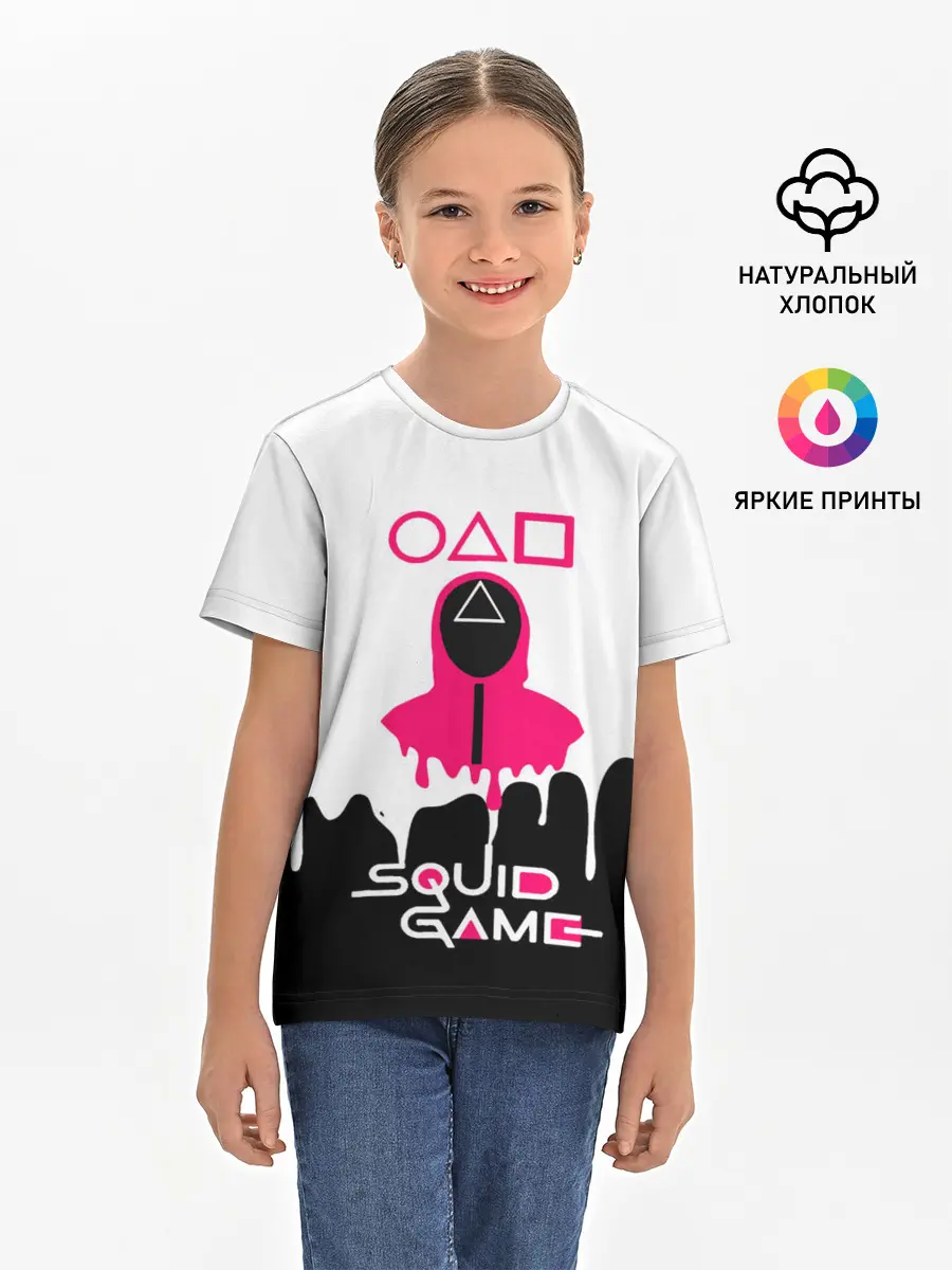 Детская базовая футболка / Игра в кальмара