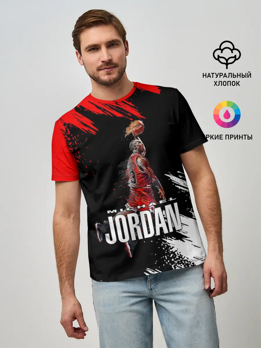 Мужская базовая футболка / MICHAEL JORDAN