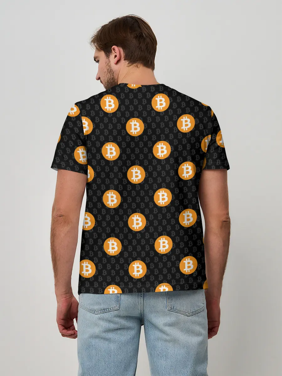 Мужская базовая футболка / БИТКОИН | BITCOIN
