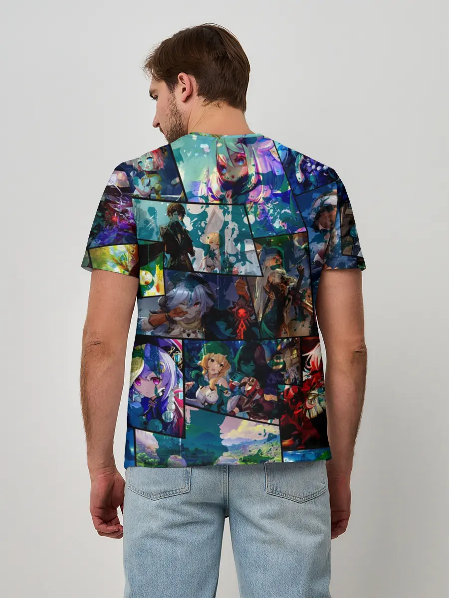 Мужская базовая футболка / Kaeya | Genshin Impact