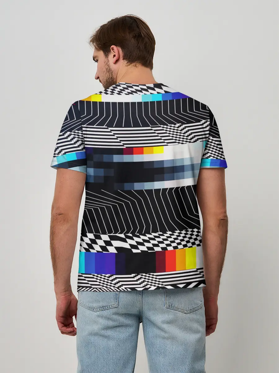 Мужская базовая футболка / Уличный стиль