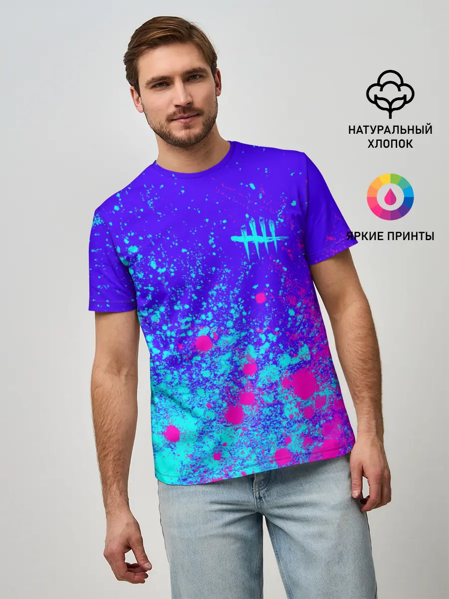 Мужская базовая футболка / DEAD BY DAYLIGHT