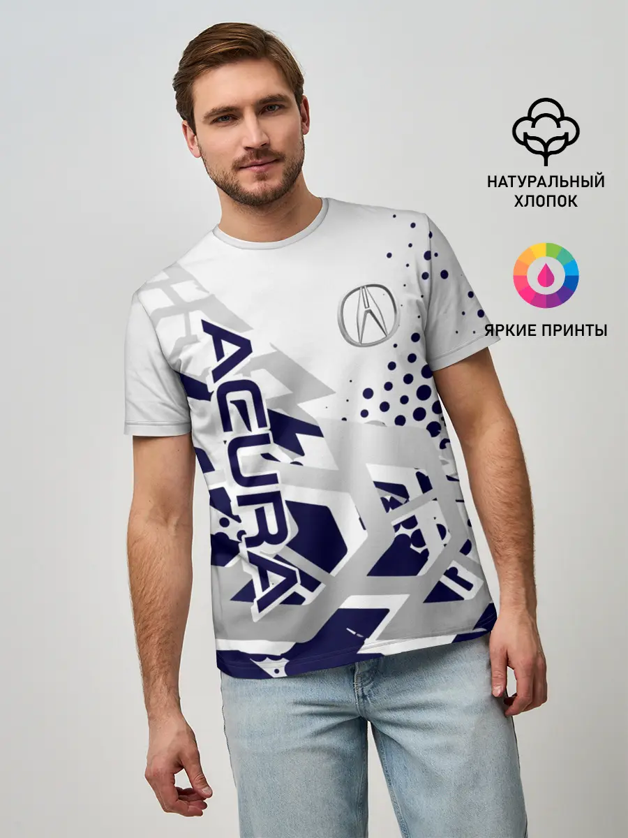 Мужская базовая футболка / Acura