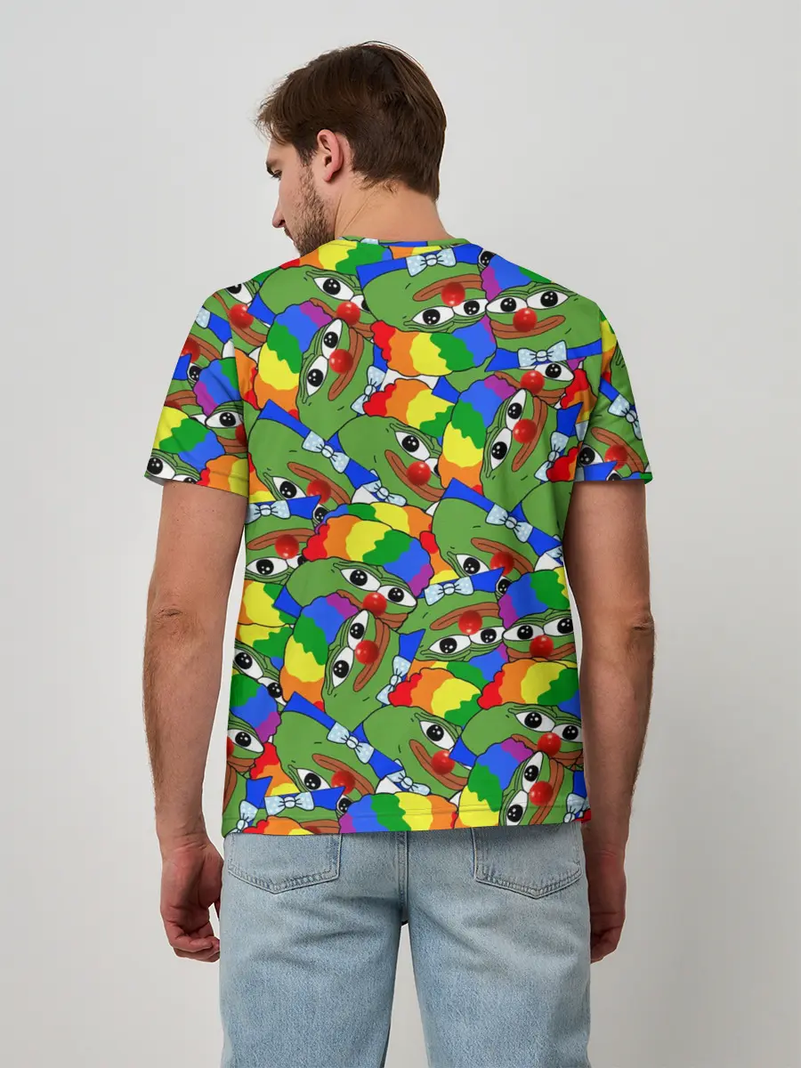 Мужская базовая футболка / ПЕПЕ КЛОУН