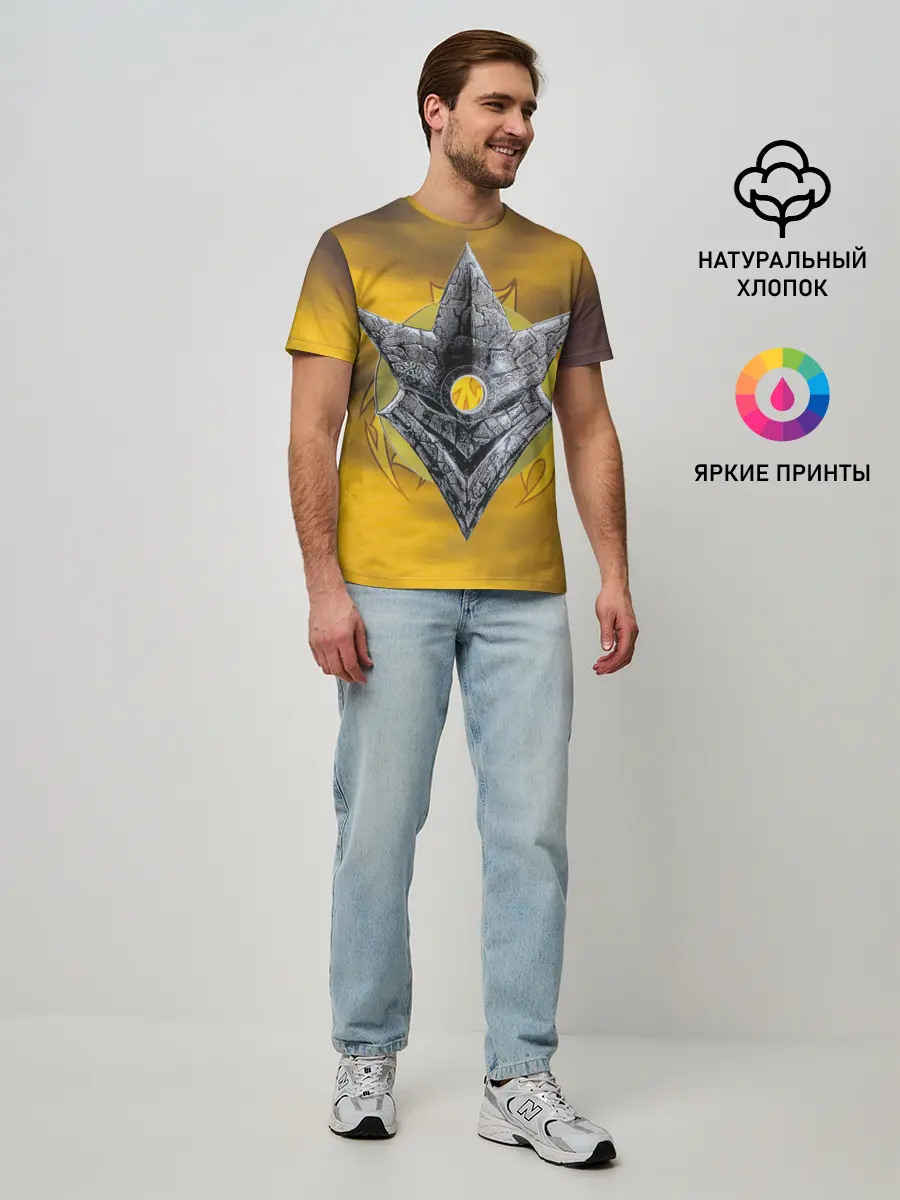 Мужская базовая футболка / Black-Ash Inheritance - In Flames