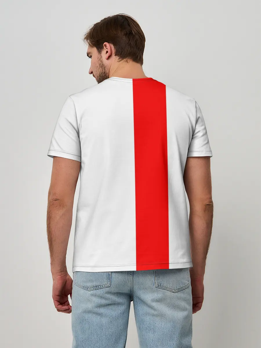 Мужская базовая футболка / СССР-white collection