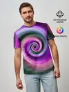 Мужская базовая футболка / Вихрь Красок
