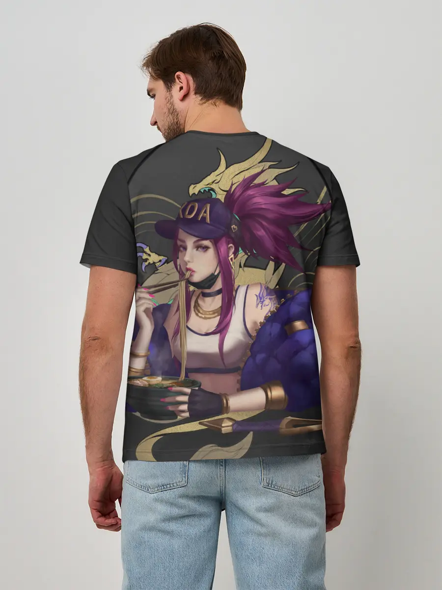 Мужская базовая футболка / League of legends KDA