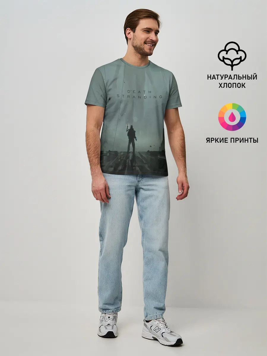 Мужская базовая футболка / Death Stranding