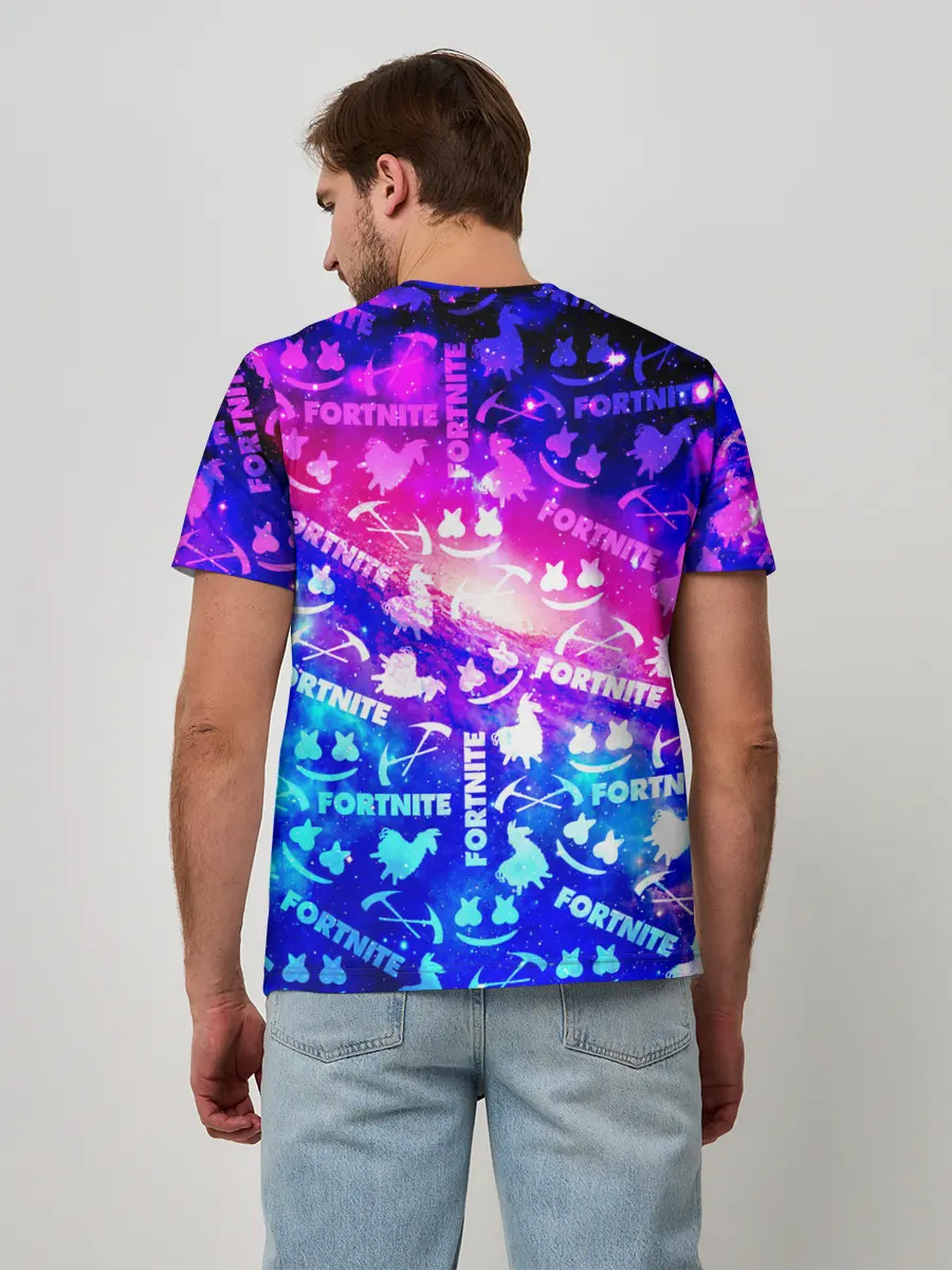 Мужская базовая футболка / FORTNITE&MARSMELLO COSMO