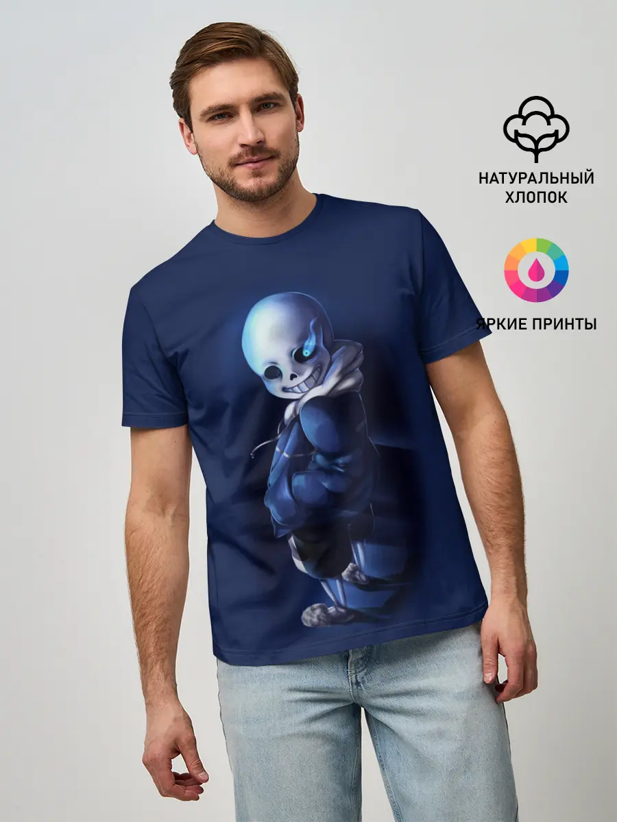 Мужская базовая футболка / UNDERTALE