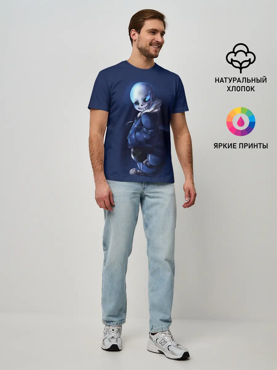 Мужская базовая футболка / UNDERTALE