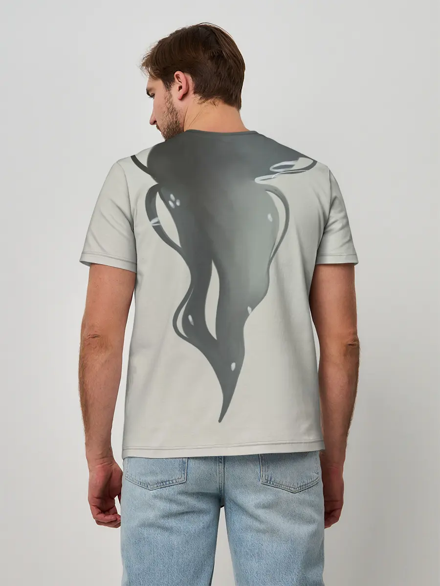 Мужская базовая футболка / Вэй Усянь