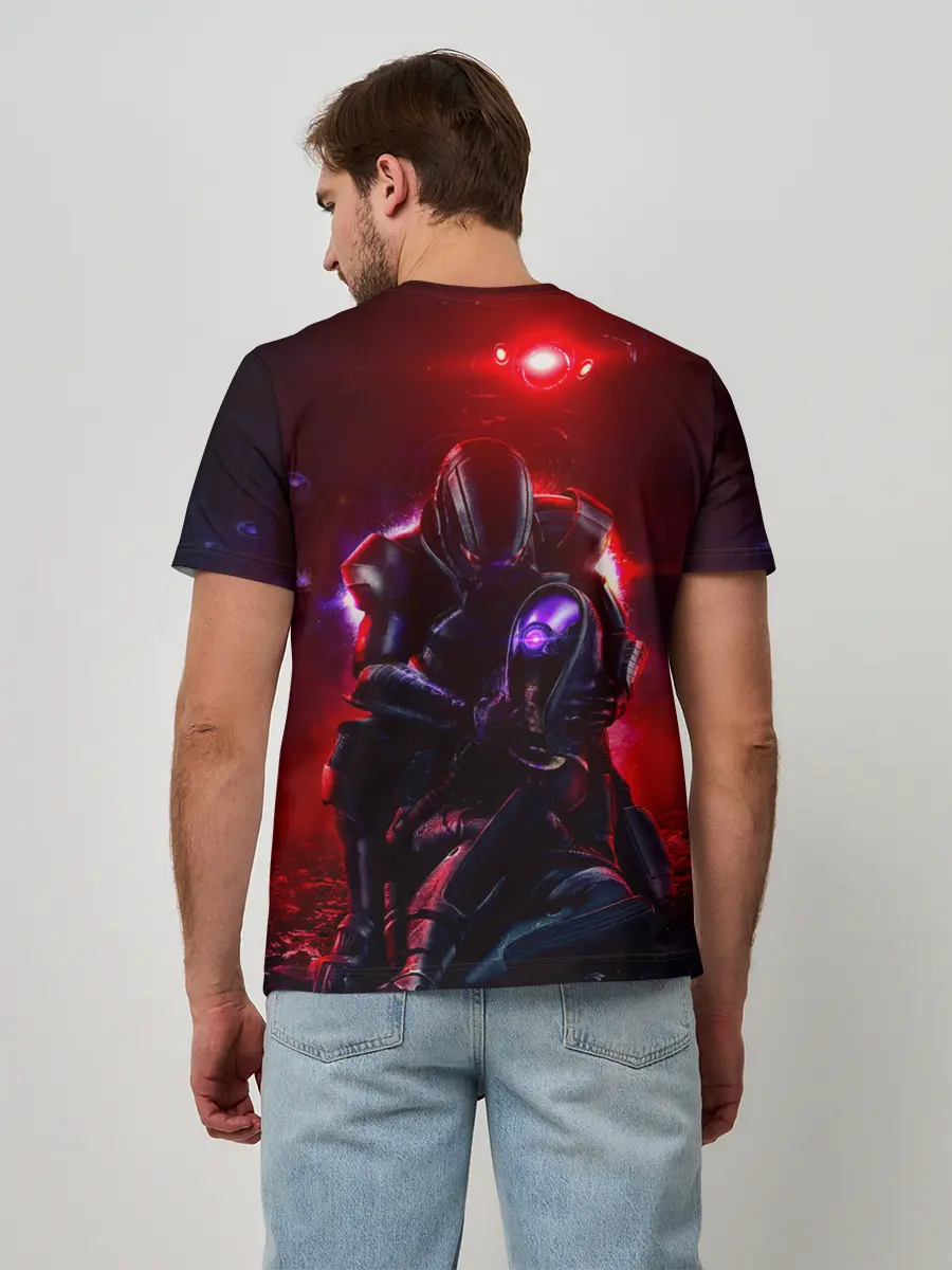 Мужская базовая футболка / Mass Effect