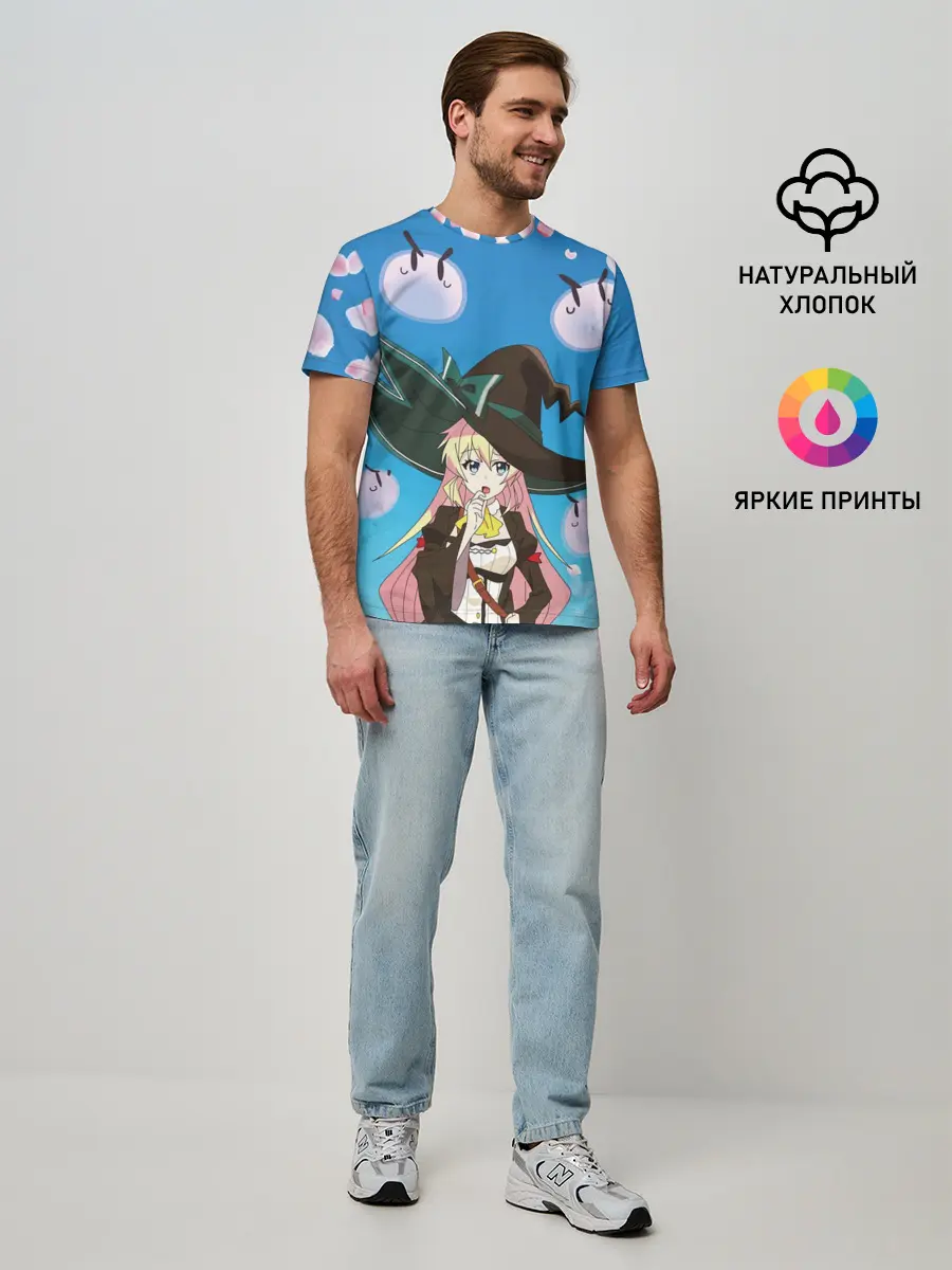 Мужская базовая футболка / Azusa Aizawa