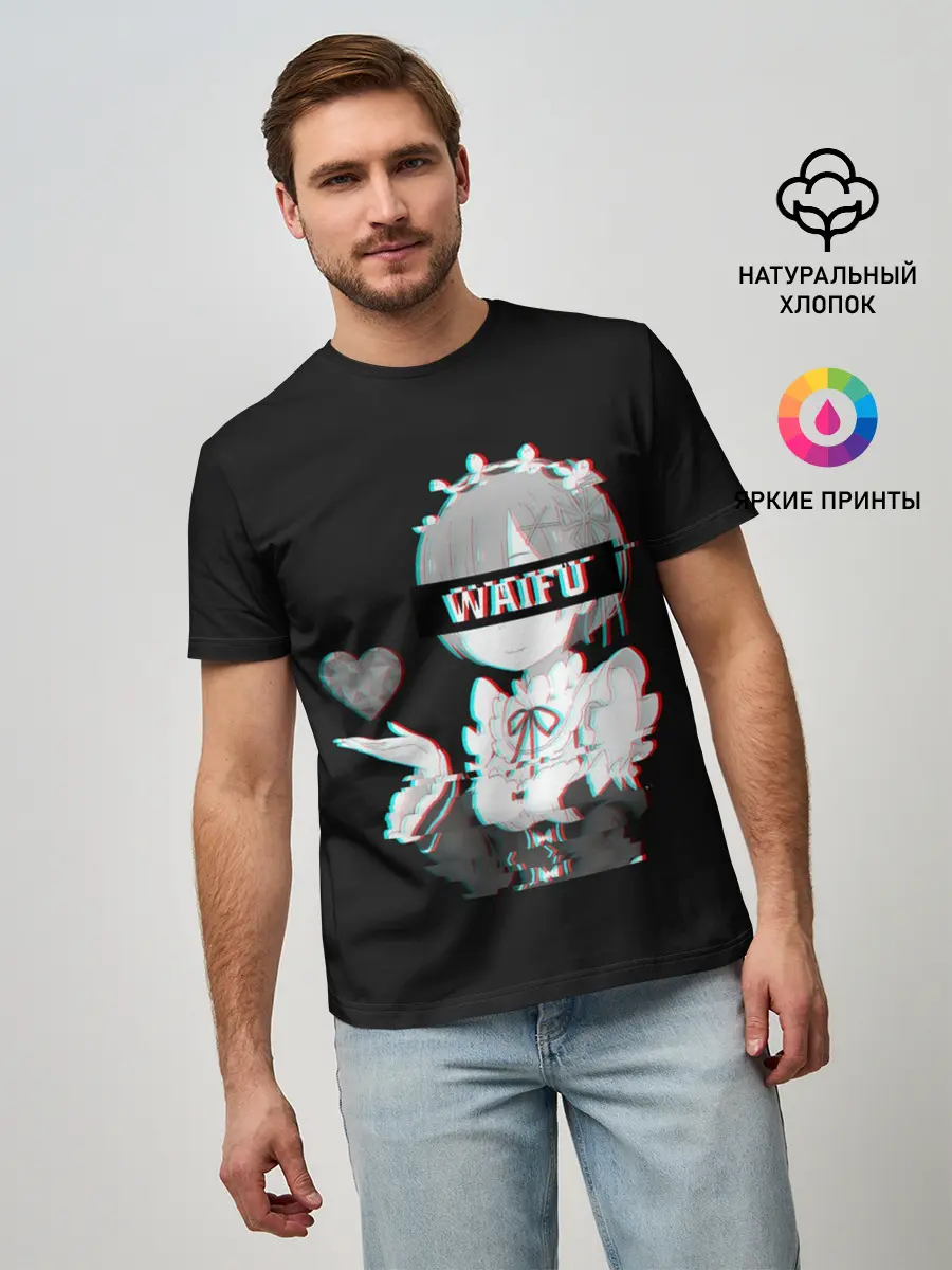 Мужская базовая футболка / Re:Zero