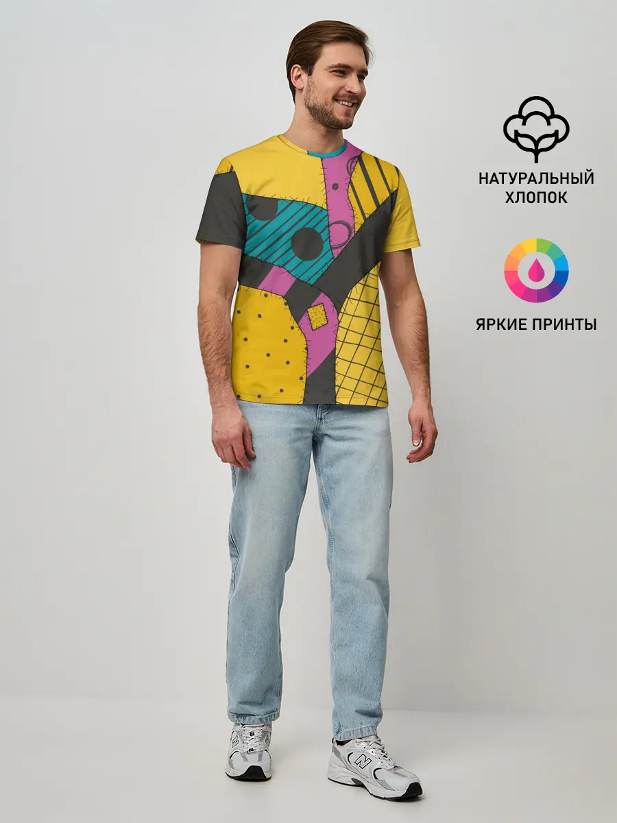 Мужская базовая футболка / кошмар перед рождеством Салли