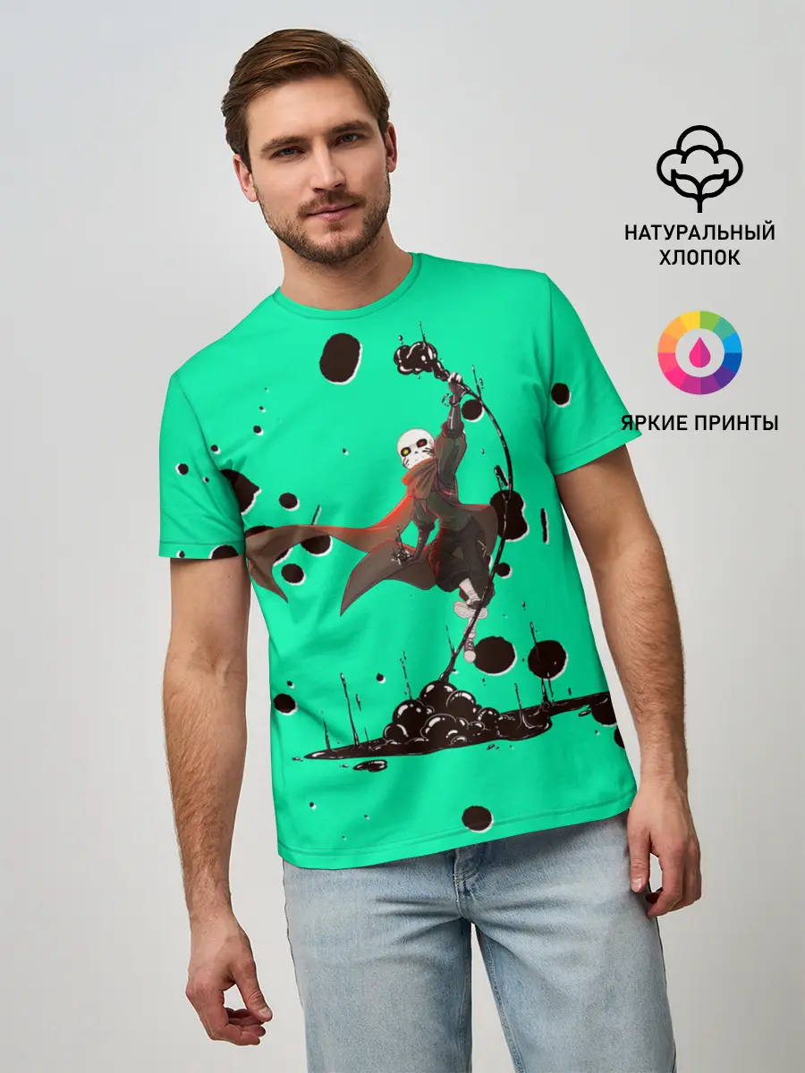 Мужская базовая футболка / Undertale