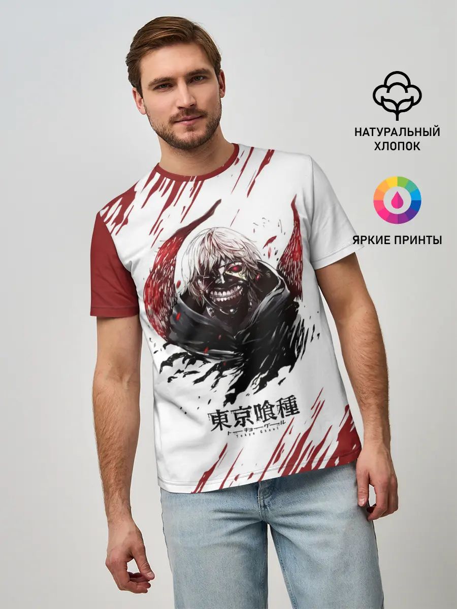 Мужская базовая футболка / Kagune | Tokyo Ghoul