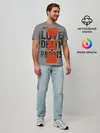 Мужская базовая футболка / LoveD+R