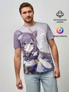 Мужская базовая футболка / GENSHIN IMPACT, КЭ ЦИН