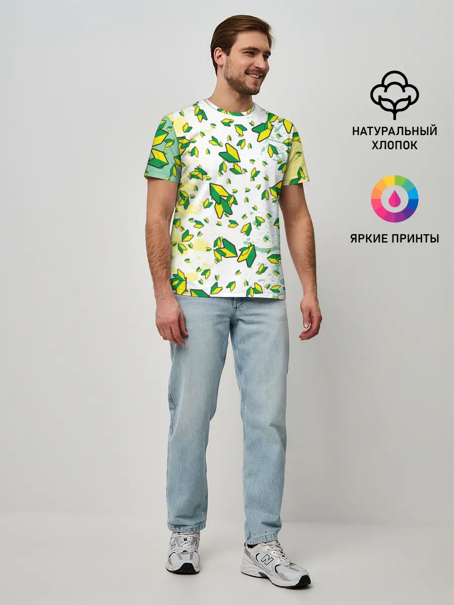 Мужская базовая футболка / JDM | ПАТТЕРН | ЯПОНОВОД