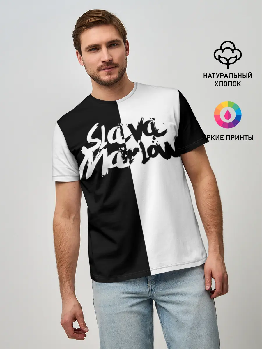 Мужская базовая футболка / SLAVA MARLOW