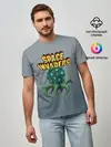 Мужская базовая футболка / Space Invaders | Old game