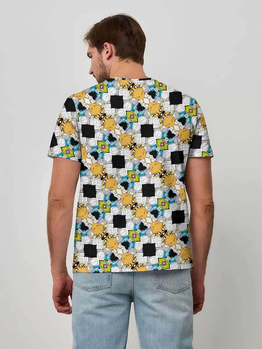 Мужская базовая футболка / Jake Adventure Time