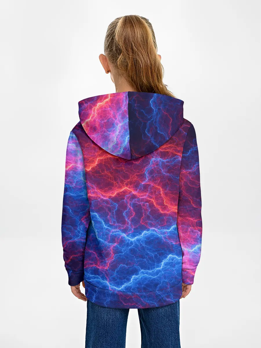 Детское худи / Молнии: Огонь и лед