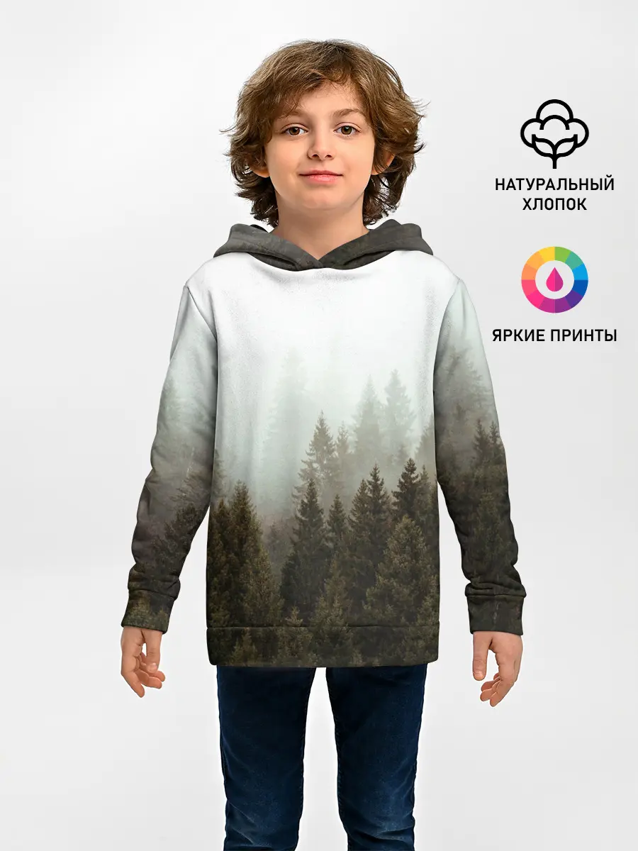 Детское худи / Деревья