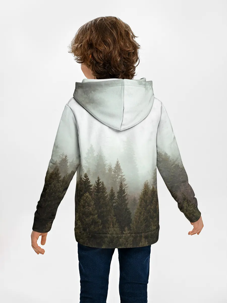 Детское худи / Деревья