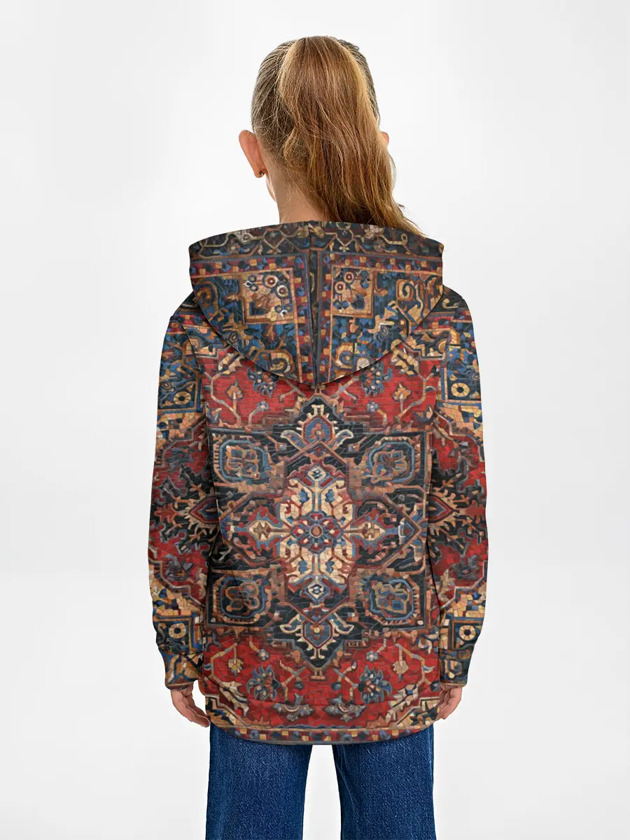 Детское худи / Красивый ковер